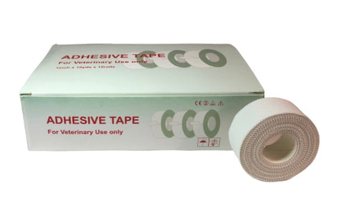 Adhesive Surgical Tape 1in X 10 yds, Box of 12